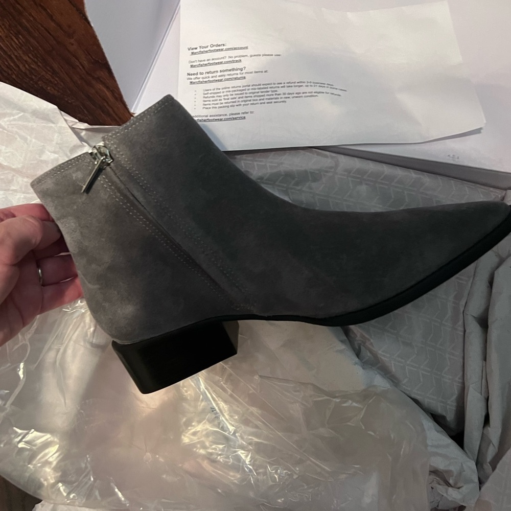 Vincent booties by Marc Fisher